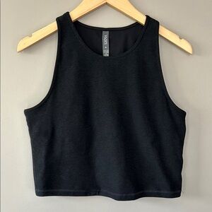 Vuori Black Women's Crop Top